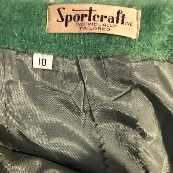 Vintage 50’s Skirt Pencil Skirt SPORTCRAFT  Mohair Size 10 - Picture 5 of 5